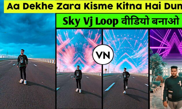 VJ Loops HD Sky Vj Background Effect Video Editing VN Video Editing