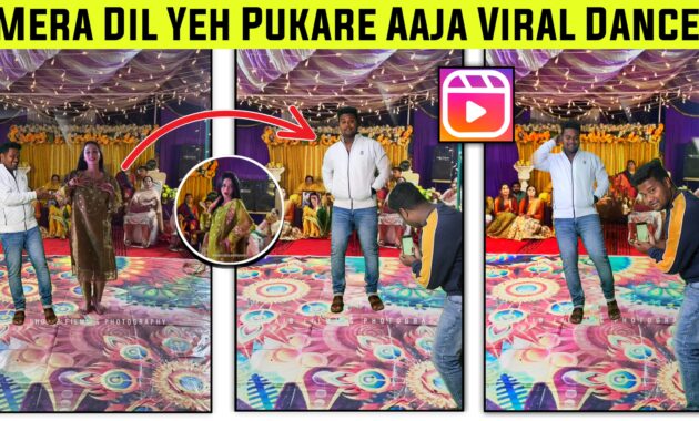 Mera dil yeh pukare aaja viral stage dance Instagram reels video editing Kinemaster video editing