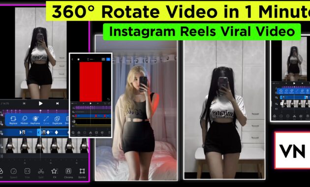 360° Rotation Effect Video How To Make 360° Rotation Effect Video Editing Vn Video Editing