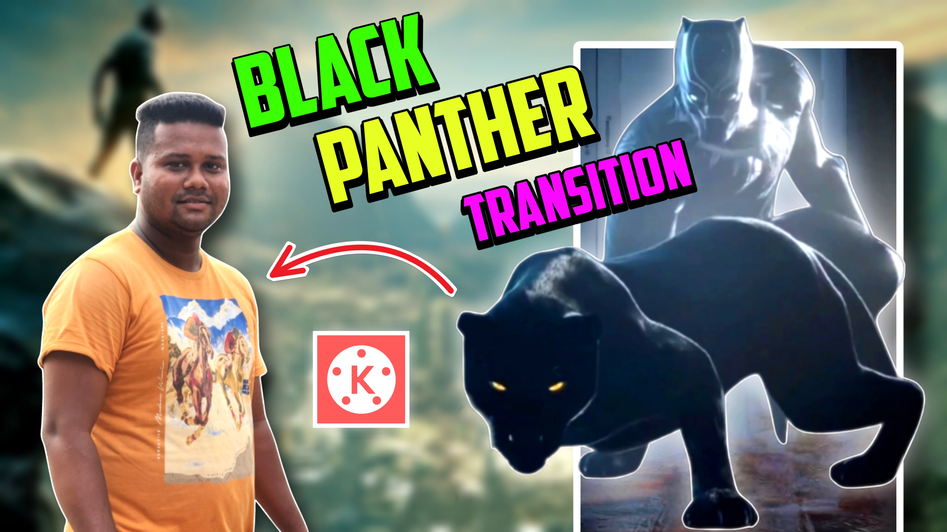 Black Panther Transition Video Editing Instagram Reels Video Editing Jsr ka Londa