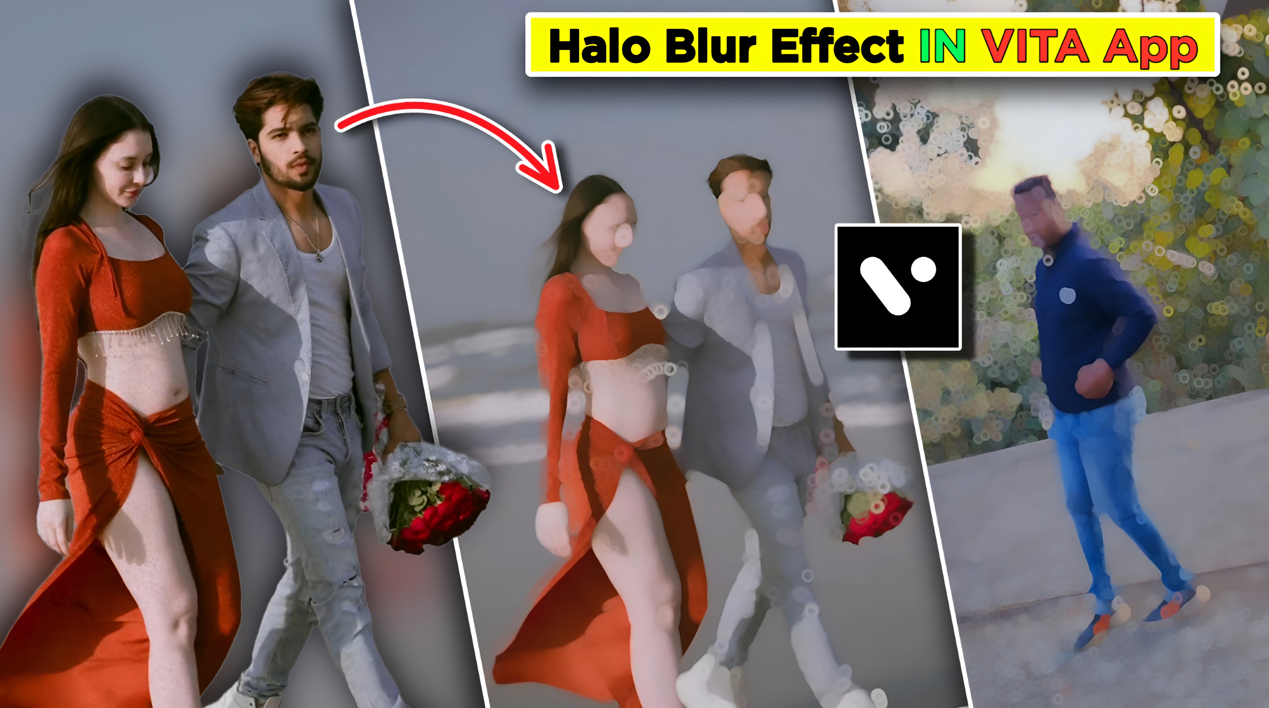 Why This Kolaveri Di || How To Make Lens Blur Video || Halo Blur Effect Video || Vita Video Editing