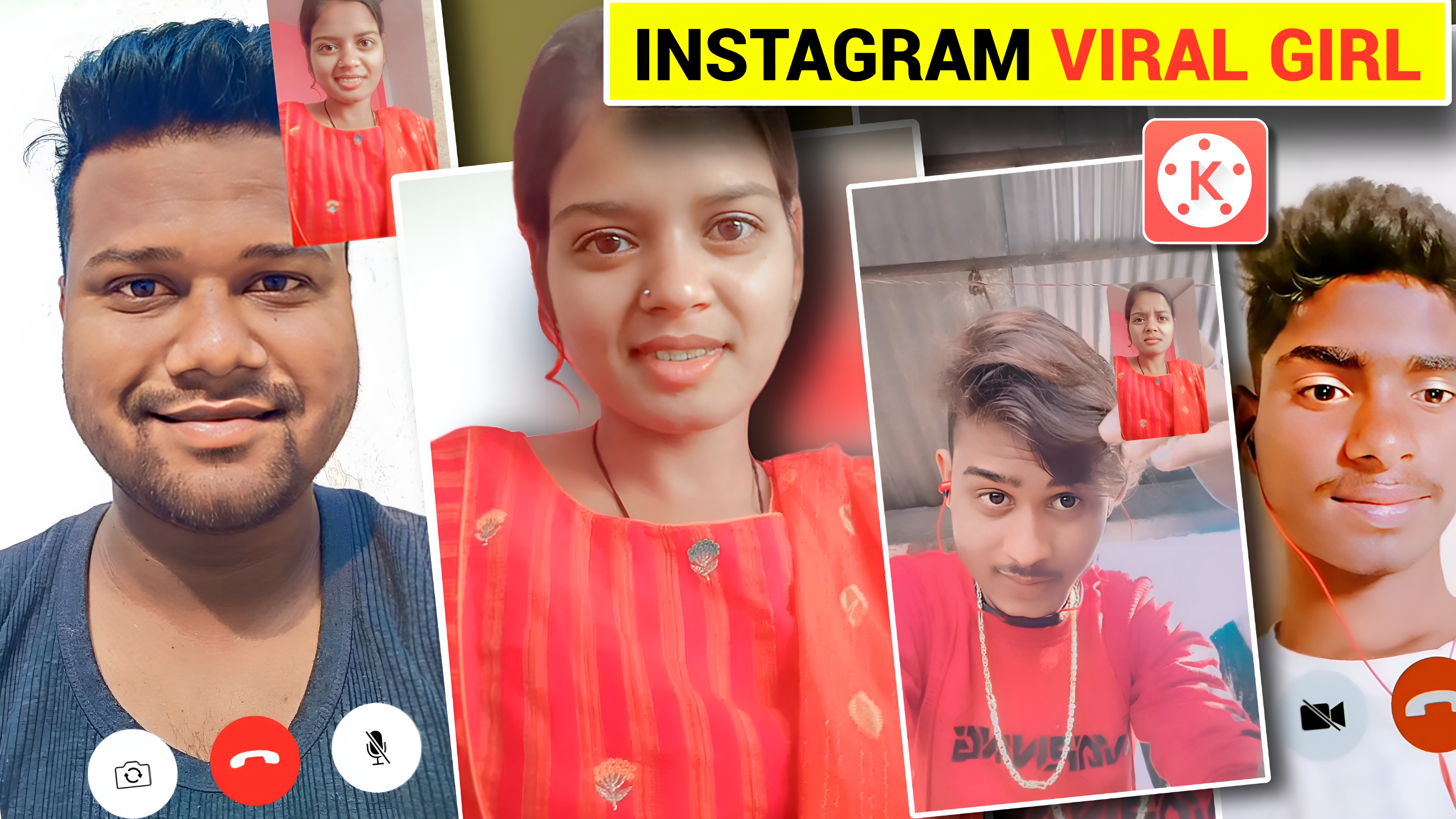 Tohra Dil Ke Batiya Manwa Jaan Lele || Instagram Viral Girl || Kinemaster Video Editing