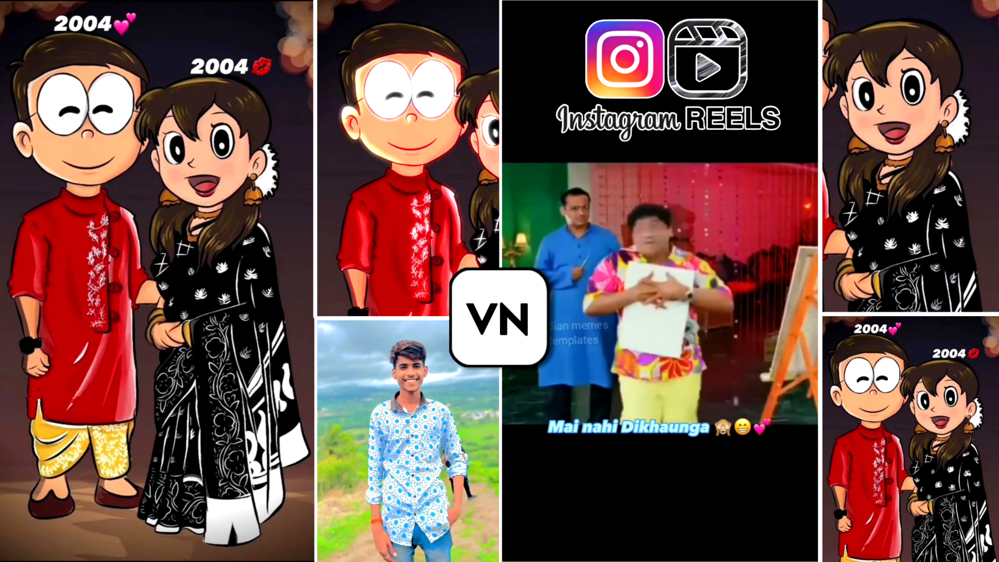 Main Nahi Dikhaunga Reels || Instagram Trending Reels Editing | VN Video Editing